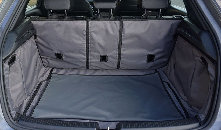 Tesla Model X (7 seats in use) 2016 Heavy Duty Fully Tailored Boot Liner Boot Liners