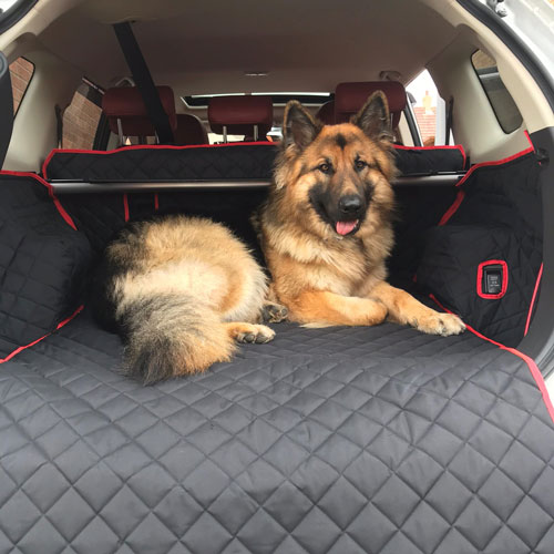 Mack the German Shepard - Fully Tailored Boot Liner - Outlander PHEV (2017-Present) Mack the German Shepard - Fully Tailored Boot Liner - Outlander PHEV (2017-Present)