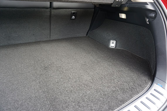 Vauxhall Corsa D E Models 2006-on Fully Tailored Deluxe Boot Mat in Black