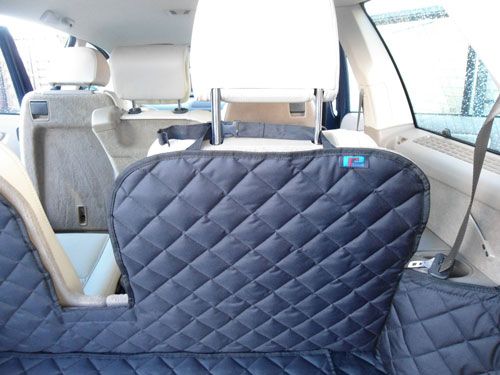 Volvo XC90 Boot Liner - Clips around the headrest