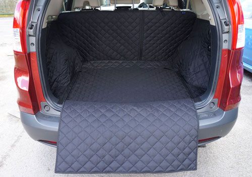 Honda CRV Boot Liner - Removable Bumper Flap Option