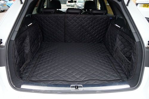 Audi Avant A4 Tailored Boot Liner - Removable Bumper Flap Option 