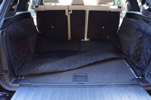 BMW X5 Boot Liner - Access to storage area