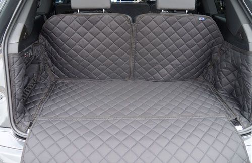 UKB4C Padded Quilted Rear Car Seat Cover & Boot Liner Dog Pet fits Audi Q7 