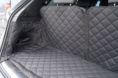 Audi Q7 Fully Tailored Boot Liner (7 Seat Mode) - Side Pocket Access
