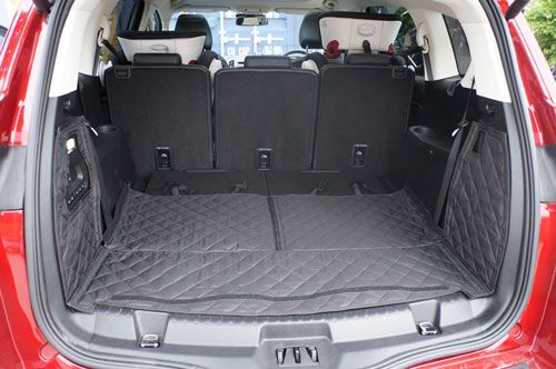 Ford S Max Quilted Boot Liner - Dropback and 50/50 seat split option