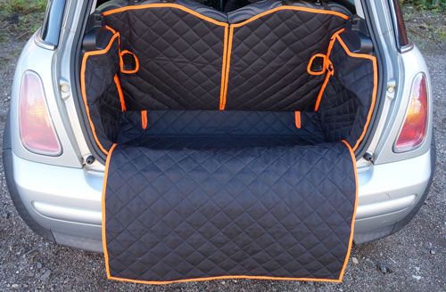 Mini Boot Liner with removable bumper flap and 50/50 seat split