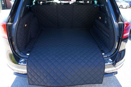 VW Touareg Boot Liner - removable bumper flap option