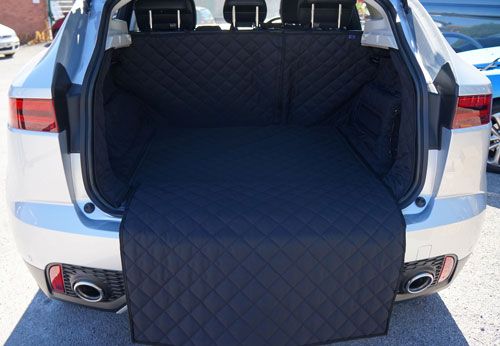 Jaguar E Pace Boot Liner - Removable bumper flap option