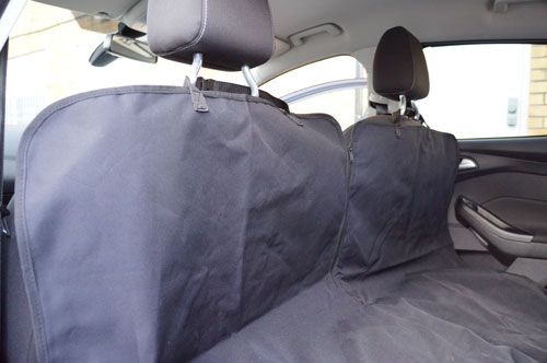 Rear front seat protection