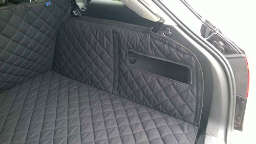 Audi A4 Avant Boot Side Pocket Access 