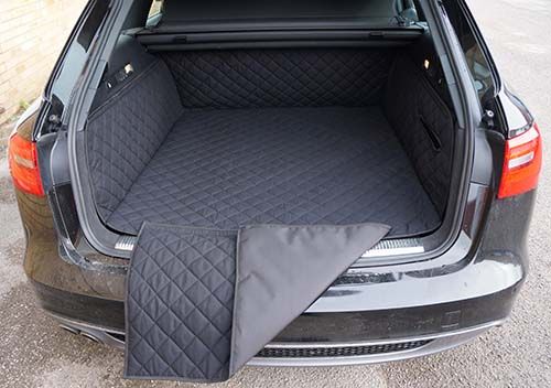 Audi A6 Avant Boot Liner - Removable bumper flap option