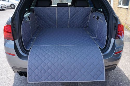 BMW 5 Series Tourer F11 (2010 - 2016) Boot Liner - Removable Bumper Flap Option