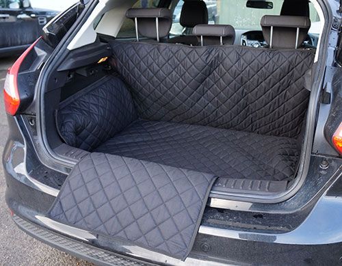 Ford Focus Hatchback (2011 - 2014) Boot Liner - Side View - Tailored Fit