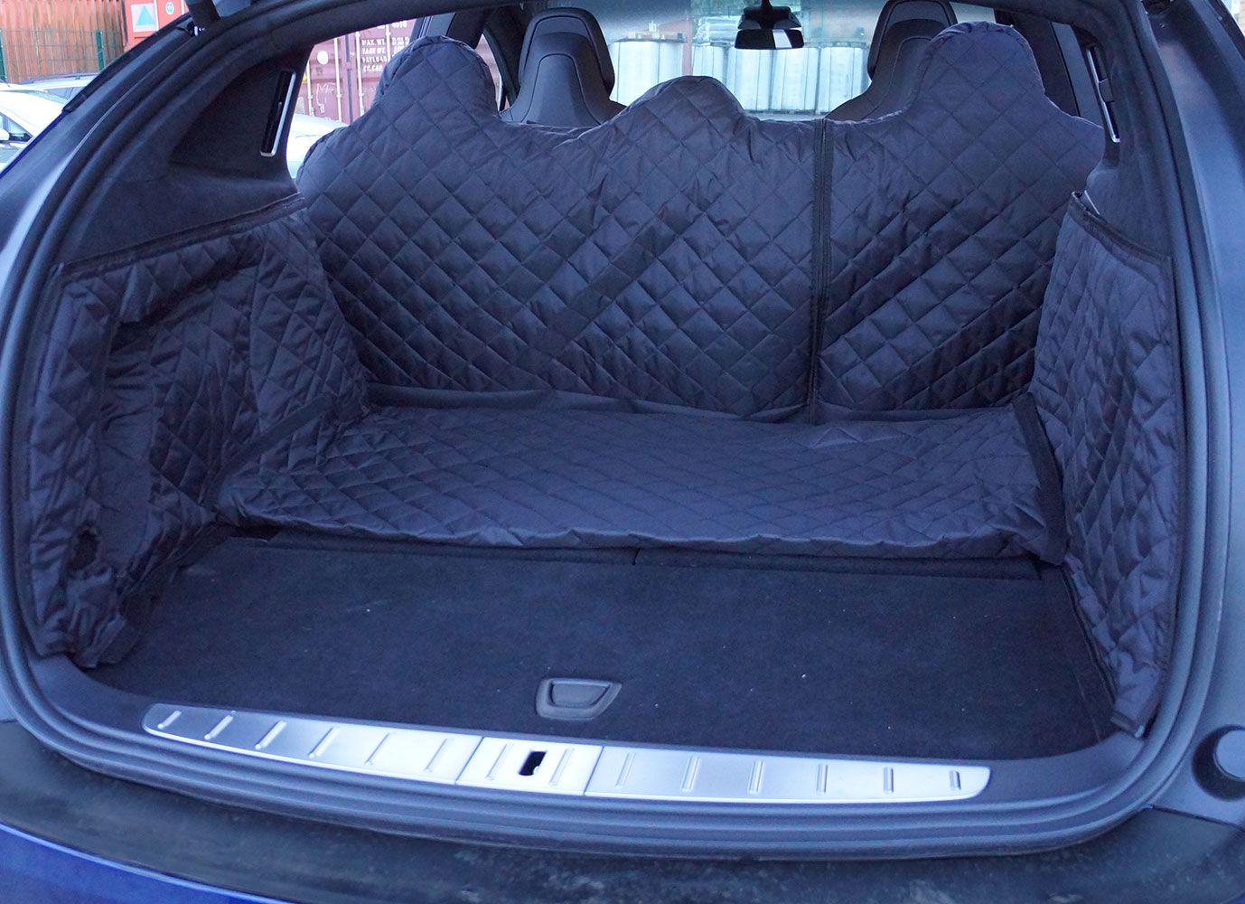 Tesla Model X (5 seats in use) 2016  4 Piece Fully Tailored Boot Liner Boot Liners
