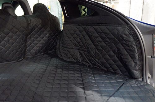 Tesla Model X (5 seats in use) 2016  4 Piece Fully Tailored Boot Liner Boot Liners