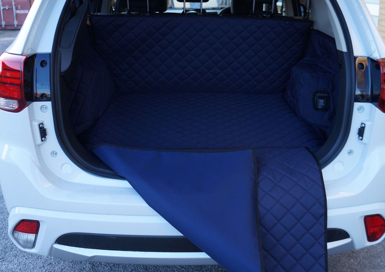 2017 - Date Premier Products Fully Tailored Waterproof Quilted Boot Liner in Black for Outlander PHEV