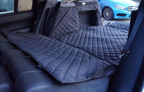 LAND ROVER RANGE ROVER VOGUE 02-12 PREMIUM QUILTED PET HAMMOCK REAR SEAT COVER