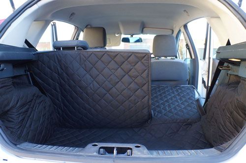 Ford Fiesta Boot Liner- one rear seat folded down